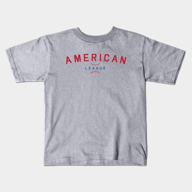 American League Baseball Kids T-Shirt by Game Used Gum